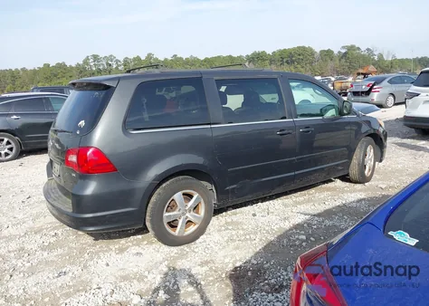 2011 Volkswagen Routan Se from USA, damaged, VIN 2V4RW3DG7BR804874